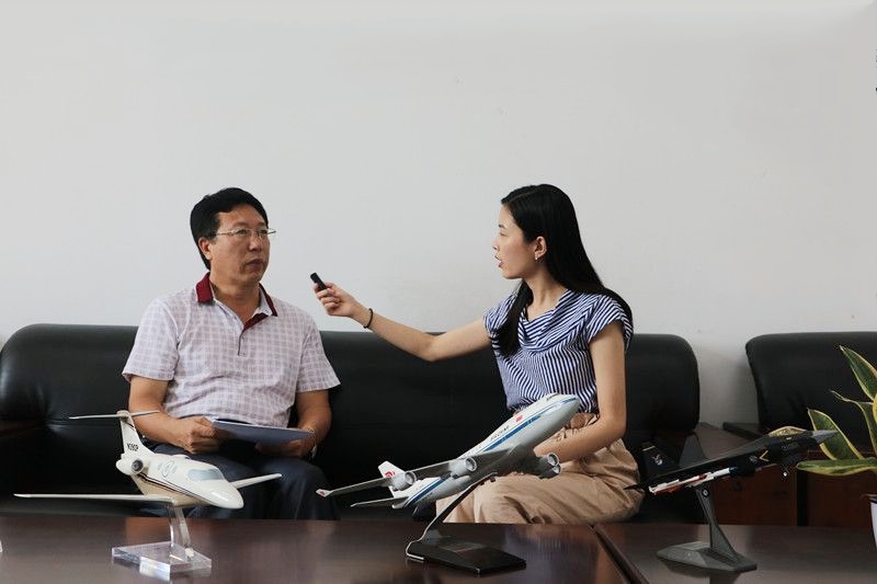 【航院团学】航空学院接受校招生办公室采访 助力招生宣传工作