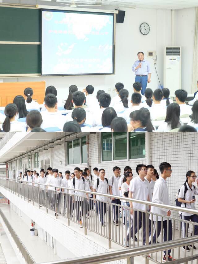 【航院招生】桂山中学师生来访航空学院