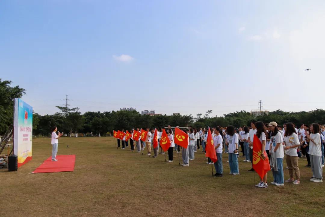 航空学院、工业自动化学院、外国语学院联合开展“青春心向党，携手筑灯塔”青马工程学生干部成长营开营仪式