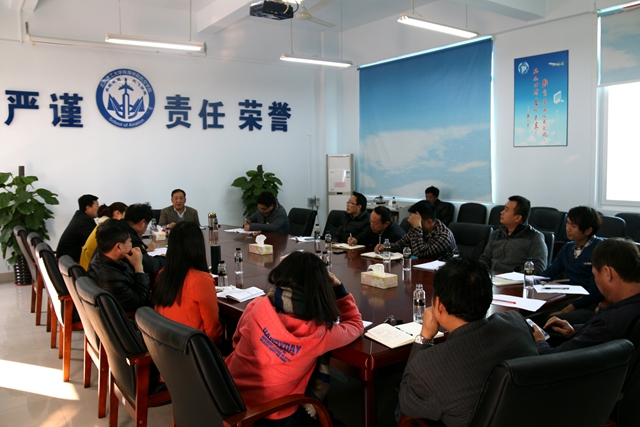 航空学院召开2014-2015学年第一学期工作总结会议